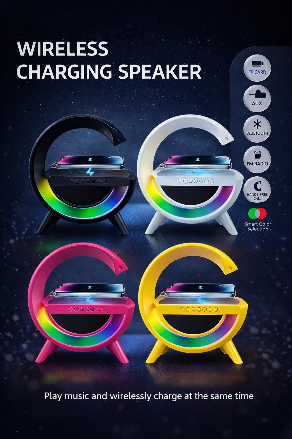 WIRELESS GOOGLE SPEAKER (HEAVY)